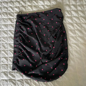 Nasty Gal polka dot mini skirt
